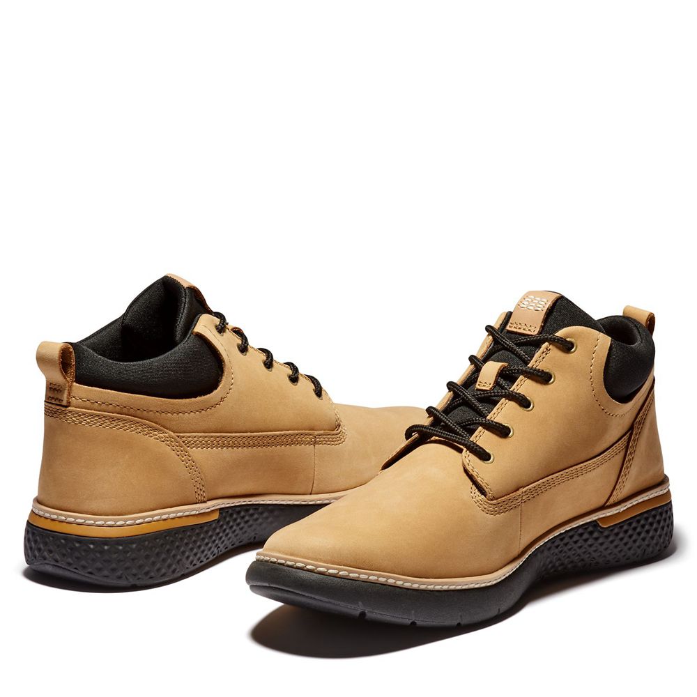 Bocanci Chukka Timberland Barbati Maro/Negrii - Cross Mark Better Piele - Romania - PGCXMV031